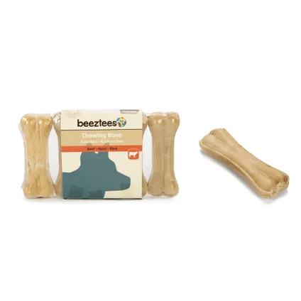 Beeztees kauwbot Chewing Bone 9,5cm 20/25g 5stk