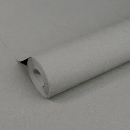 Papier peint intissé Decomode Basic textile taupe 2