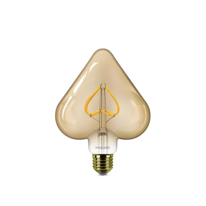 Philips LED-lamp Deco hart 2,3W E27