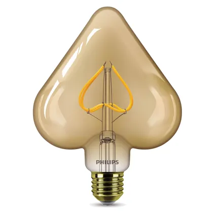Philips LED-lamp Deco hart 2,3W E27 2