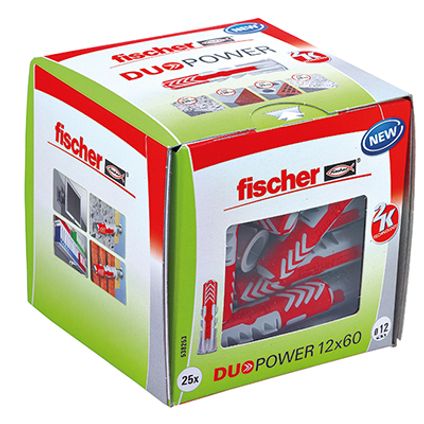 Fischer nylon plug DuoPower 12X60 25st.