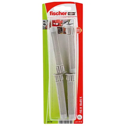 Fischer plastic injectiehuls FIS H 16X85 K 4st.