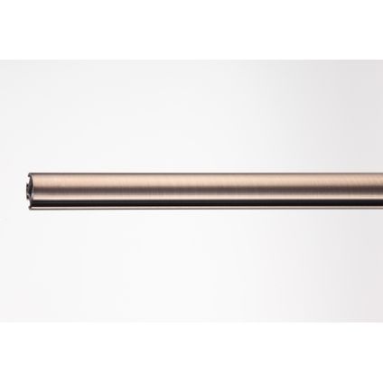 Rail pour rideau Mydeco bronze Ø25mm 160cm