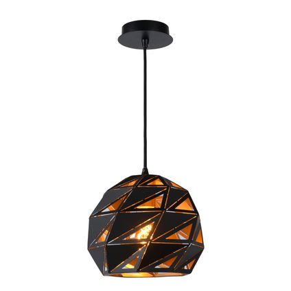 Lucide hanglamp Malunga zwart ⌀25cm E27