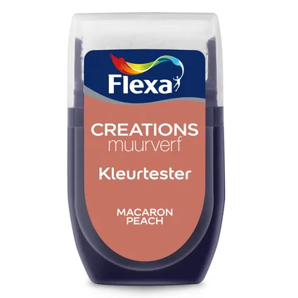 Flexa muurverf tester Creations macaron peach 30ml