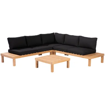 Central Park loungeset Guidel hout