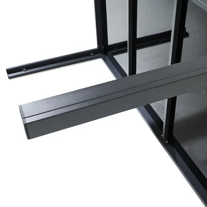 Central Park tafel 'Vesto' aluminium 160x90cm antractiet 4