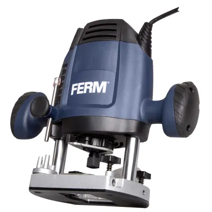 FERM Bovenfrees 1200W - 6, 8 mm - Incl. 3-delige frezenset 2