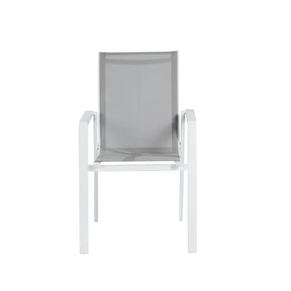 Chaise de Jardin empilable Central Park Anzio blanc  2