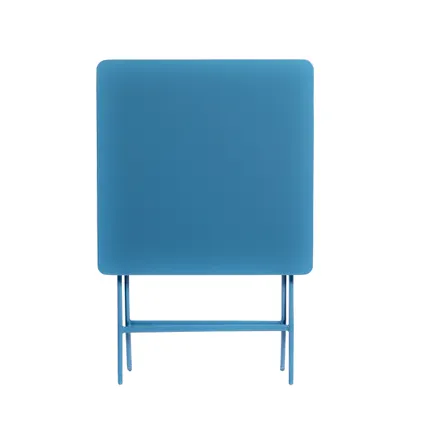Table de bistrot Central Park Stacy bleu 60x60cm 3