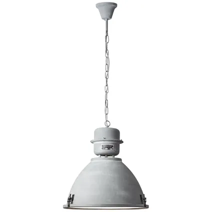 Brilliant hanglamp Kiki grijs ⌀48cm E27