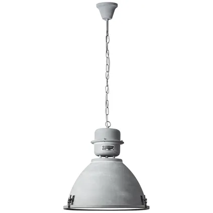 Brilliant hanglamp Kiki grijs ⌀48cm E27 2