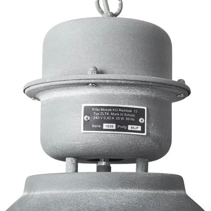 Brilliant hanglamp Kiki grijs ⌀48cm E27 6