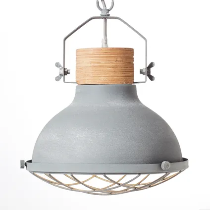 Brilliant hanglamp Emma grijs ⌀33cm E27 5