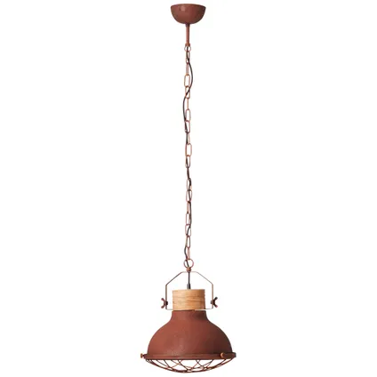 Brilliant hanglamp Emma roest ⌀33cm E27