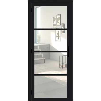 Thys glazen deur Steel Look 201,5x83cm