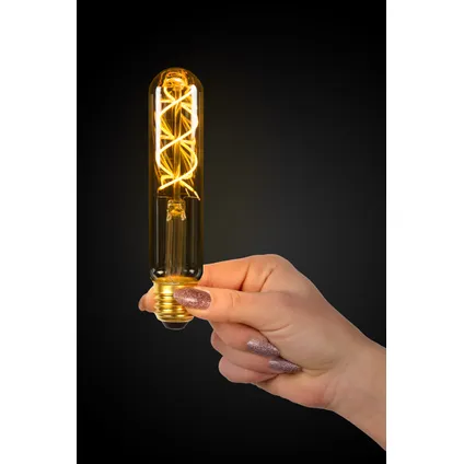 Ampoule filament LED Lucide ambre T32 5W E27 3