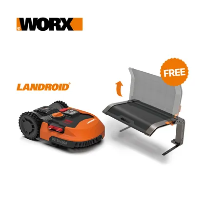 Reis lezing dennenboom Worx robotmaaier Landroid M500 20V