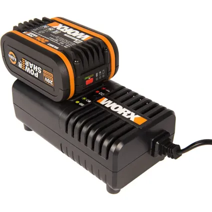 Batterie + chargeur Worx WA3604 14,4-20V 4Ah 2