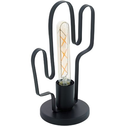 EGLO tafellamp Cactus zwart 60W