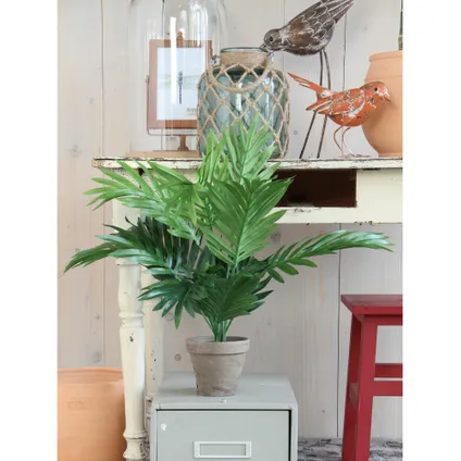 Mica Decorations Kunstplant - areca palm - in pot - 40 cm 3
