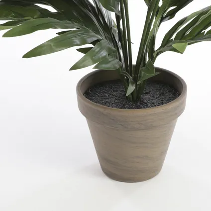 Mica Decorations Kunstplant - areca palm - in pot - 40 cm 5