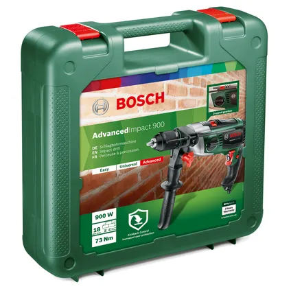 Bosch klopboormachine AdvancedImpact 900 + 15-delige X-line mixed borenset 2