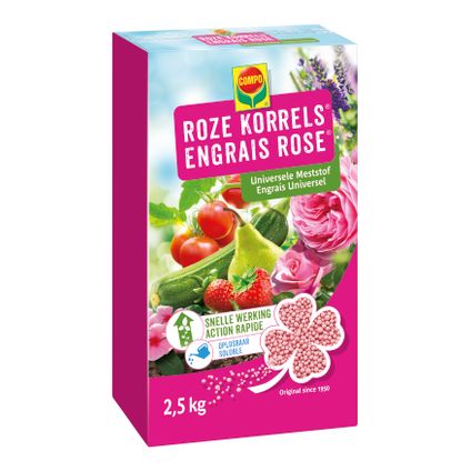 Engrais rose Compo 2,5kg