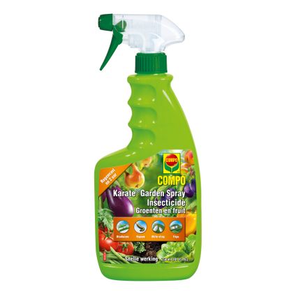 Insecticide spray légumes & fruits Compo Karate Garden 750ml