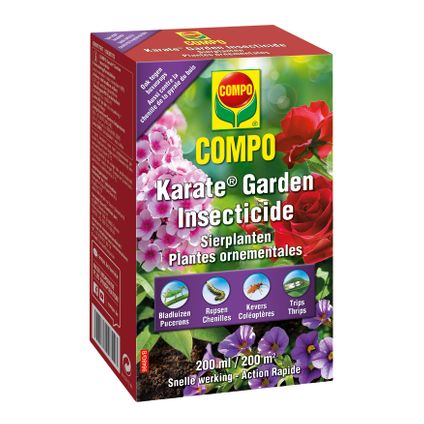 Insecticide plantes ornementales Compo Karate Garden Concentré 200ml