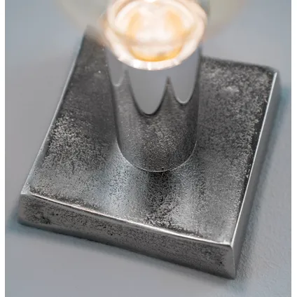 Fischer & Honsel tafellamp Valence metaal nikkel geborsteld E27 5