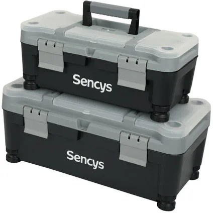 Sencys set van 2 gereedschapskoffers