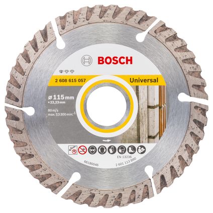 Bosch diamantschijf Standard Universal 115mm