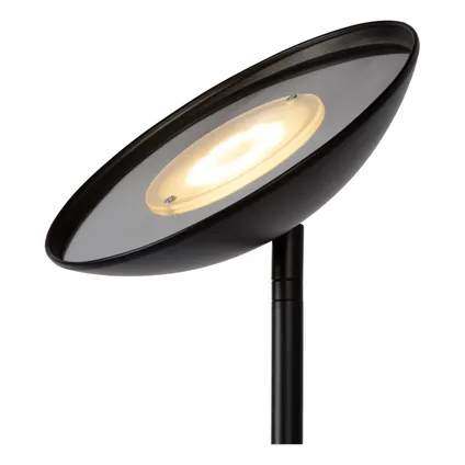 Lucide vloerlamp LED Zenith zwart ⌀25,4cm 20W+4W 5