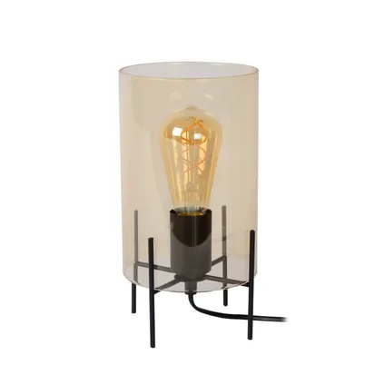 Lucide tafellamp Steffie amber Ø15,5cm E27 3