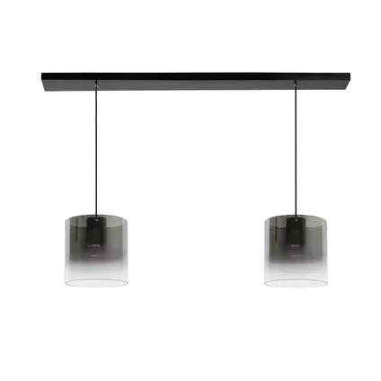 Lucide hanglamp Owino fumé 2x5W 2
