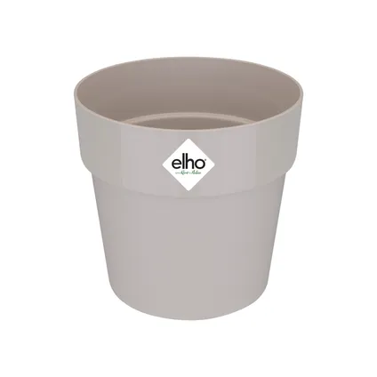 Elho bloempot b.for original rond mini Ø13cm warm grijs 10
