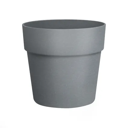 Pot de fleurs Elho vibia straight rond Ø30cm living ciment