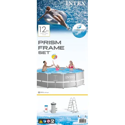 Intex zwembad Prism Frame Ø366x99cm 3