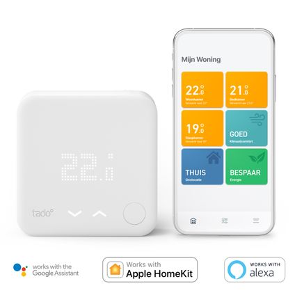 Tado slimme thermostaat V3+ wit