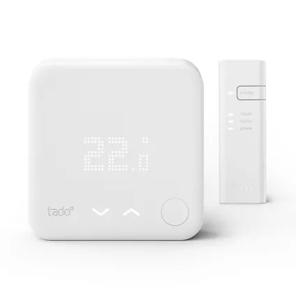 Tado slimme thermostaat V3+ wit 2