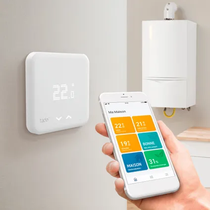 Tado slimme thermostaat V3+ wit 5