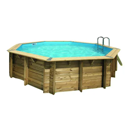 Ubbink houten opzetzwembad Océa Ø510x120cm