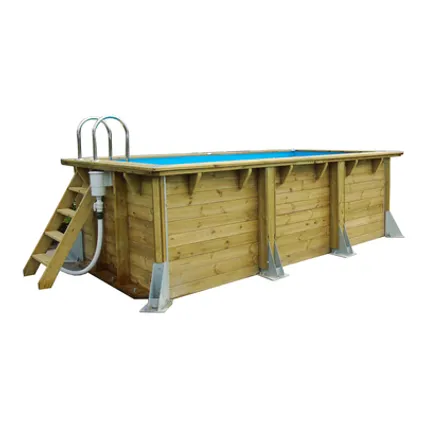 Ubbink houten opzetzwembad UrbanPool 450x250x140cm