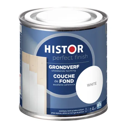 Histor Perfect Finish grondverf wit 0,25L 3