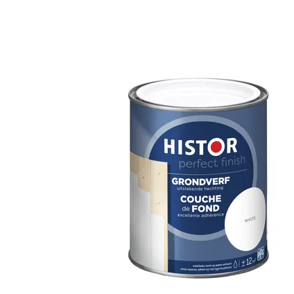 Histor Perfect Finish grondverf wit 0,75L