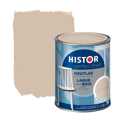 Histor Perfect Finish Houtlak Cocoa Cream Zijdeglans 0,75 Ltr