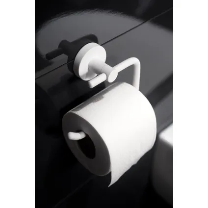 Porte-papier de toilette Haceka Rondi blanc 4