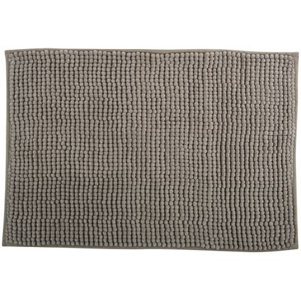 MSV Badkamerkleed/badmat voor op de vloer - beige - 40 x 60 cm