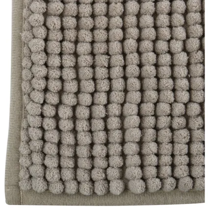 MSV Badkamerkleed/badmat voor op de vloer - beige - 40 x 60 cm 2